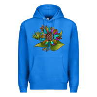 True Royal western sunflower Premium Hoodie - JahusDesignShop