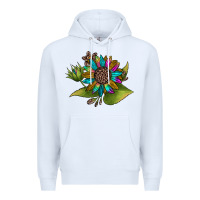 White western sunflower Premium Hoodie - JahusDesignShop