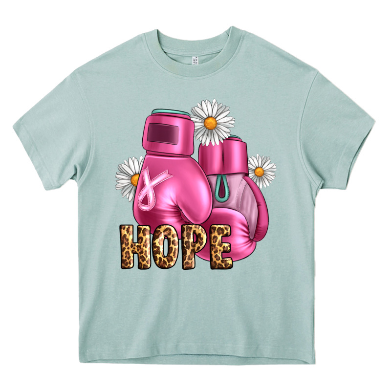 Breast Cancer Boxing Gloves Heavy Core Tee by Artiststas | Teevron
