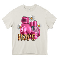 Cream Breast Cancer Boxing Gloves Heavy Core Tee - Artiststas