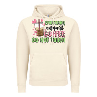 Vintage Artic emotional support coffee do not touch Vintage Hoodie - MaliasSmallBusiness