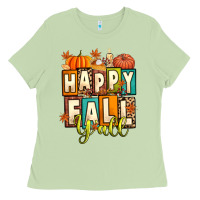 Matcha happy fall y'all Ladies Tee - Artiststas