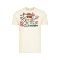 Vintage Arctic good energy is contagious Vintage Tee - MaliasSmallBusiness