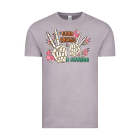 Vintage Zinc good energy is contagious Vintage Tee - MaliasSmallBusiness