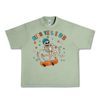 Oil Green ride till i die Urban Heavy Tee - MaliasSmallBusiness