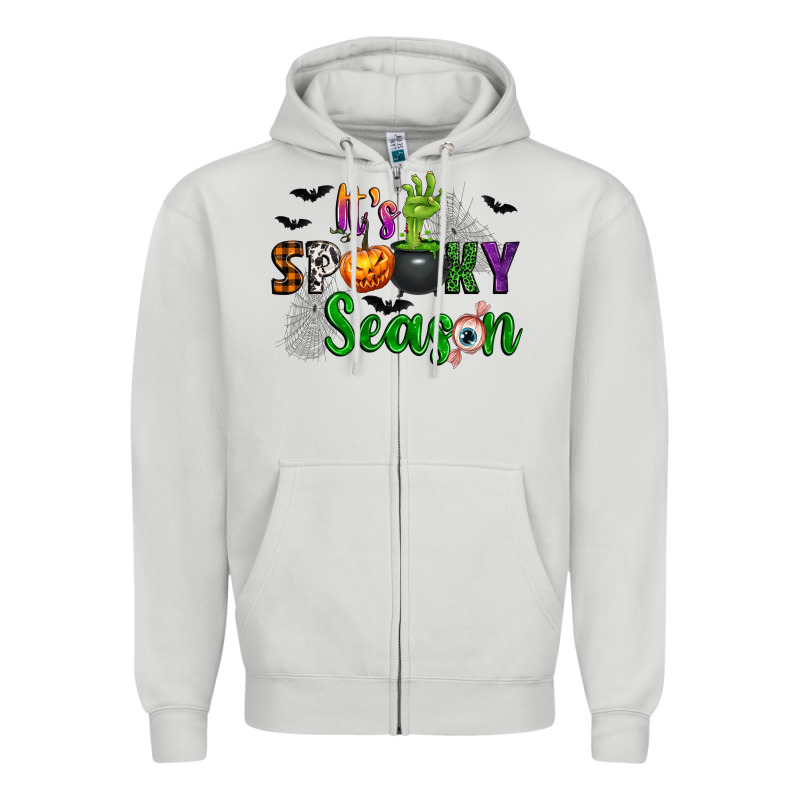 It's Spooky Season Zipper Hoodie by texasbilliewilder | Teevron