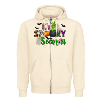 Sandshell It's Spooky Season Zipper Hoodie - texasbilliewilder