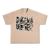 Burro cowhide brushstroke Urban Heavy Tee - AdoDesignShop