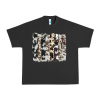 Pigment Black cowhide brushstroke Urban Heavy Tee - AdoDesignShop