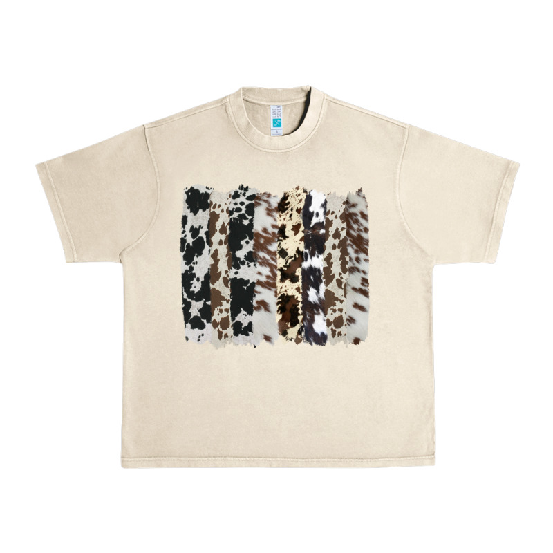 Cowhide Brushstroke Urban Heavy Tee by AdoDesignShop | Teevron