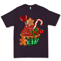 Plum christmas cupcake Premium Tee - AdoDesignShop