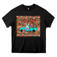Black happy easter truck Heavy Core Tee - JahusDesignShop