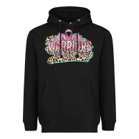 Black warriors wear pink breast cancer Heavyweight Hoodie - CowGirlArtShop