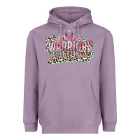 Lavender warriors wear pink breast cancer Heavyweight Hoodie - CowGirlArtShop