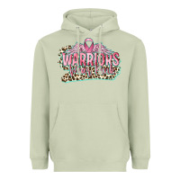 Matcha warriors wear pink breast cancer Heavyweight Hoodie - CowGirlArtShop