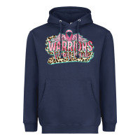Navy warriors wear pink breast cancer Heavyweight Hoodie - CowGirlArtShop