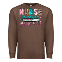 Chestnut nurse in progress Premium Sweatshirt - CowGirlArtShop