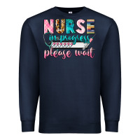 Navy nurse in progress Premium Sweatshirt - CowGirlArtShop