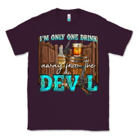 Plum im only one drink Classic Tee - NancyCooperArtShop
