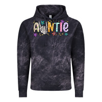Cloud Black auntie Vintage Hoodie - MaliasSmallBusiness