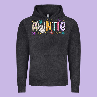 Auntie Vintage Hoodie Designed By Maliassmallbusiness