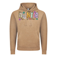 Vintage Coffee auntie Vintage Hoodie - MaliasSmallBusiness