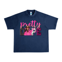 Navy pretty dope afro woman Urban Heavy Tee - NancyCooperArtShop