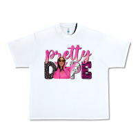 White pretty dope afro woman Urban Heavy Tee - NancyCooperArtShop
