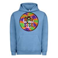 Pigment Pebble Blue Momster Urban Hoodie - BundleAndBundleShop