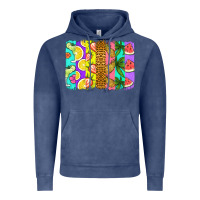 Vintage Denim summer brushstroke Vintage Hoodie - Jasminsmagicworld