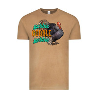 Thanksgiving Turkey Gobble Gobble Vintage Tee | Teevron