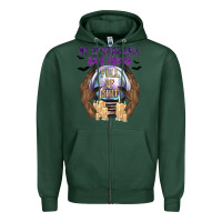 Sports Green My Crystal Ball Says You're Zipper Hoodie - texasbilliewilder