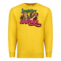 Lemon Long life Cowgirls Premium Sweatshirt - HowdyJamesFarm