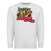 Oatmeal Heather Long life Cowgirls Premium Sweatshirt - HowdyJamesFarm