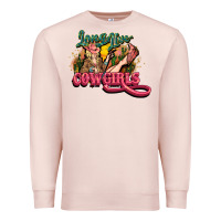Pale Pink Long life Cowgirls Premium Sweatshirt - HowdyJamesFarm