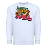 White Long life Cowgirls Premium Sweatshirt - HowdyJamesFarm