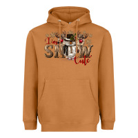 Meerkat im snow cute Heavyweight Hoodie - CowGirlArtShop