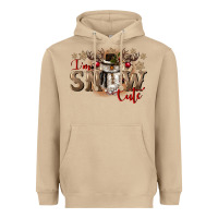 Mushroom im snow cute Heavyweight Hoodie - CowGirlArtShop