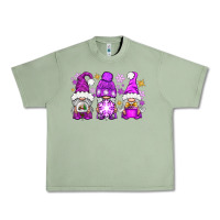 Oil Green purple winter gnomies Urban Heavy Tee - NancyCooperArtShop