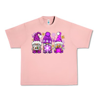 Salmon purple winter gnomies Urban Heavy Tee - NancyCooperArtShop