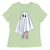 Matcha cute ghost Ladies Tee - BundleAndBundleShop