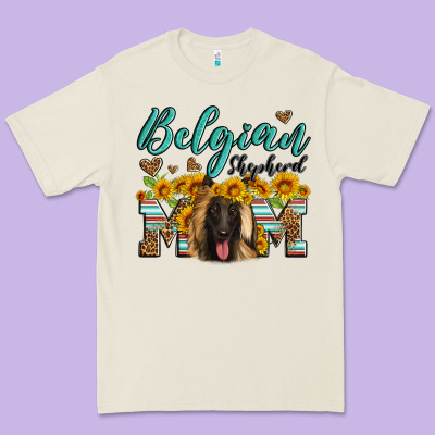 Belgian Shepherd Mom Premium Tee Designed By Artiststas