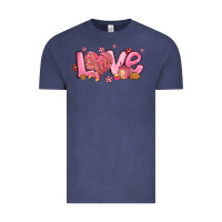 Vintage Denim love mexican conchas valentines day Vintage Tee - MaliasSmallBusiness