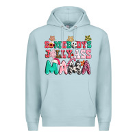 Blue Mist somebody jolly ass mama pink christmas Premium Hoodie - CowGirlArtShop