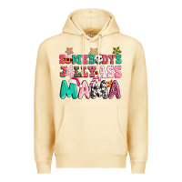 Pina Colada somebody jolly ass mama pink christmas Premium Hoodie - CowGirlArtShop
