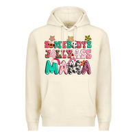 Sandshell somebody jolly ass mama pink christmas Premium Hoodie - CowGirlArtShop