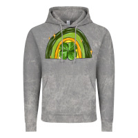 Cloud Rock st patrick s day shamrock rainbow Vintage Hoodie - MaliasSmallBusiness