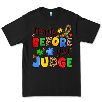Black think before you judge Premium Tee - JahusDesignShop