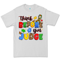 Dove Grey think before you judge Premium Tee - JahusDesignShop