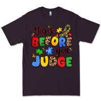 Plum think before you judge Premium Tee - JahusDesignShop
